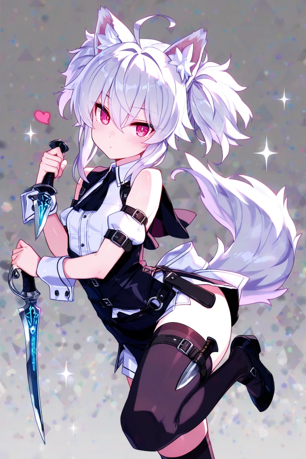 Browsing Caution,Shining Eyes、Stink Eye、Small breasts、Big Mouth、Small breasts、Cat ear、Transparent pink short hair、girl、condom, used condoms, tattoo, article, body article