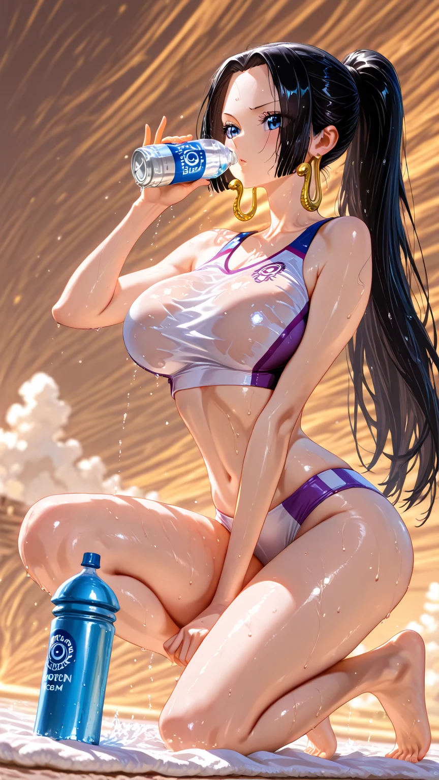 girl, sinon, (((Completely naked))), gigantic breasts, Erect nipples, Sunburn mark, Brown skin,
((White liquid dripping from the crotch)), At the Beach, Put your arms behind your head,My crotch is wet,Stick in the crotch, ((Squat, Spread your legs, Place your hands behind your head, )) (masterpiece:1.2), High resolution, Highest quality, 8K,