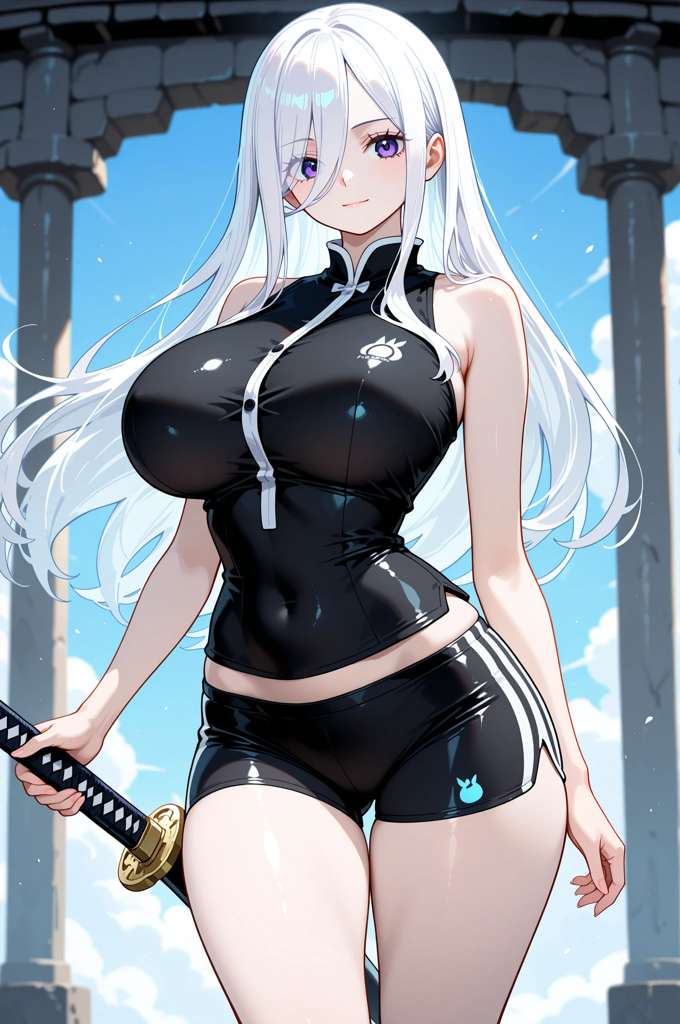 Japanese girl、Female Combatant、Close-up of a girl in a black leotard、Black glossy leotard、Black fishnet stockings、Black shiny boots、Green Circlet、Saiyan Girl, wonderful, Nano Girl, Female body type, Inspired by Hiromu Arakawa, Anime Manga Robot!! Anime Girls, Fubuki, Full Body Suit, by Hiromu Arakawa、wonderful, silk, Beautiful and attractive anime teen, Anime Girls of the future, tears,Drooling,Pee,Sweat,Tongue out,incontinence,Peeing、Estrus、Eyes wide open,Estrus,Blushing,Nipples are erect,Face is hot、Lust、incontinence、Armpit Hair、pubic hair、Nipples are erect、My crotch is wet、Doomsday Demon、Red lips、Red tongue、Sticking out tongue、 pop out！、Covered in sweat