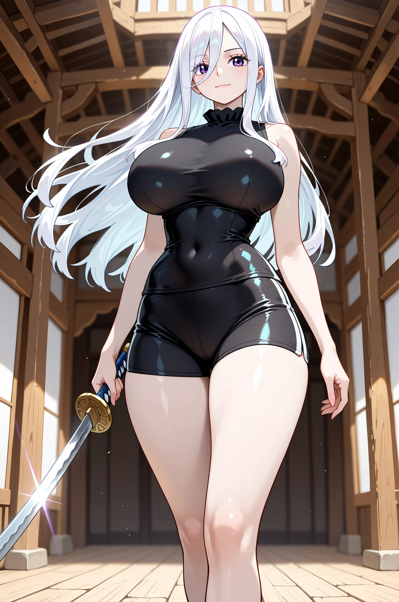 adult,
sexy, 1girl
joninvest, forehead protector, full body (NSFW breasts), hdri, extremely naked, nude, nua, pelada, nsfw, gigantic breast 1.9