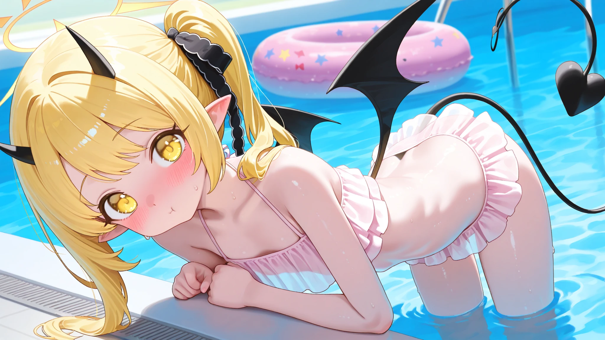 Anime. 1 girl. Slave. Lovely girl . Succubus Small wings on the back. A thin sucuuba tail from the coccyx. Blonde. Long hair. Blue eyes. Beautiful eyes. Perfect eyes. Expressive eyes. Ideal face. Ideal anatomical body. body. Small breasts. Flat chest. Uncovered chest. I am naked breasted. Beautiful nose. 16 years. Embarrassment. Blush. Beautiful character design. Shiny skin. Slave collar. Shackles. Standing on the shore. Standing on the beach. No bra. Uncovered crotch. Perineum covered in period blood. Pointy ears. Dirty panties. Cold. Runny nose. Nasal mucus. Snot. Snot flows from the nose. Copious snot discharge from the nose. Sneeze. Sneezing. Sneezes. Wants to sneeze. I have to sneeze. Violent, desperate desire to sneeze. She sneezes. She covers her nose with her hands. She sneezes snot on her hands. Snot stretches from the nose to the wrist. Heat. Heat. Fever. Urinary incontinence. Cystid. Weak bladder. Urine with blood. Wants to pee. I need to pee. A strong, desperate urge to pee. She pees
urine with blood in panties. She peed herself. Diarrhea. I have a stomachache. Wants to poop. I need to poop. A strong, desperate desire. poop. She poops. She poops a stream of diarrhea on the beach. She pooped. Poop. Poop diarrhea in your panties. She pooped a stream of diarrhea onto the beach. She shit herself. She crapped herself with diarrhea. Period. Poisoning. Be sick. Vomit. Puke. Wants to puke. I have to puke. A very strong, desperate desire to vomit. She vomited. She vomited. She vomits. The sea. Beach. Destroyed sailing ship on the shore. She survived the shipwreck. Tears in my eyes. Cry. Snot flows from the nose. Standing. Standing in the middle of the beach. Stoch in full height. Full body. nsfw. Official art. Extremely detailed CG Unity 8k wallpaper. Ideal lighting. Ultra high resolution 4K. Super detailed 8K. A high resolution.