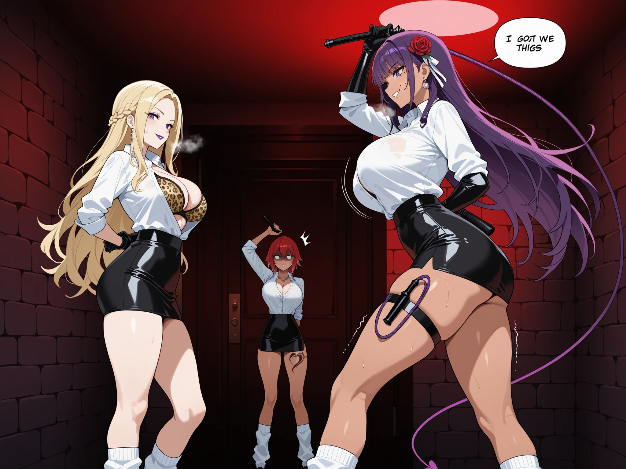 3girls, 3 black girls, ebony, street gang, no panties, fly, ripped tights, comparing, young nuns, wet, packed church, cathedral, pink hair, rappers, topless, huge breasts, hip hop, bandanas, full toilet,t, blue hair, white hair, praying, eyes closed, bent over, big ass, scrubbing floors
