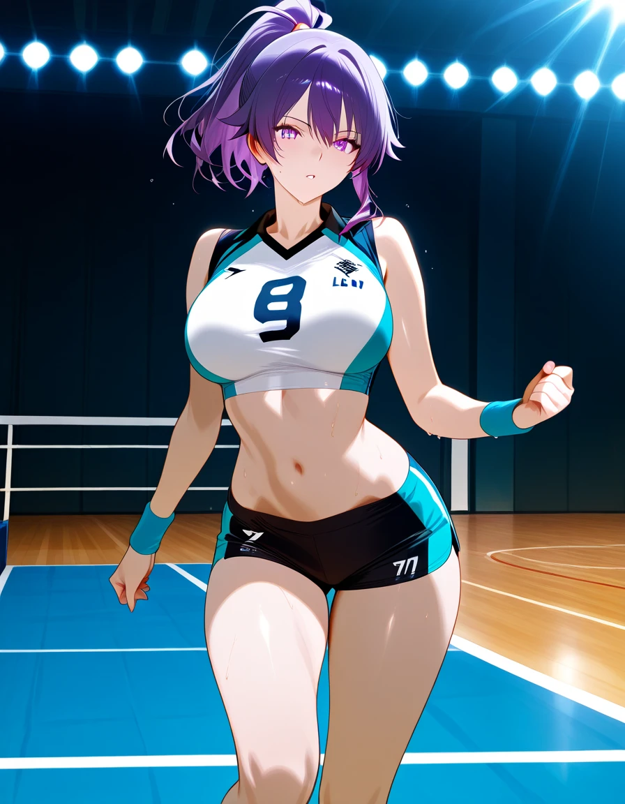 Browsing Caution, Spread your legs, legs up, Holding both legs, (Detailed pussy outline), Lying on your back, Butt, Sweat, Olympic, Olympia,sexy, kochou shinobu, whole body, boost mood, Ultra-realistic 8K CG,masterpiece,Top View,look up, Underbust exposure, ((Highly detailed background,Delicate pattern,Intricate details, Fine and beautiful eyes)),The best quality in the best condition,とてもとてもとても詳細なface,(((Stadium, Arena))),, (((shy))), , , Highly detailed eyesとface,Highly detailed eyes,kochou shinobu,Multicolored Hair,No bangs,Hair Intake,Track and field uniforms, Purple eyes,Haori,butterfly,band,(熱band庭園:1.2),Purple Flower,mostly cloudy null,Tyndall effect,slope_null,face,beautiful null,,Seductive posture,(Cleavage:1.3),(Athletics Costumes:1.6)