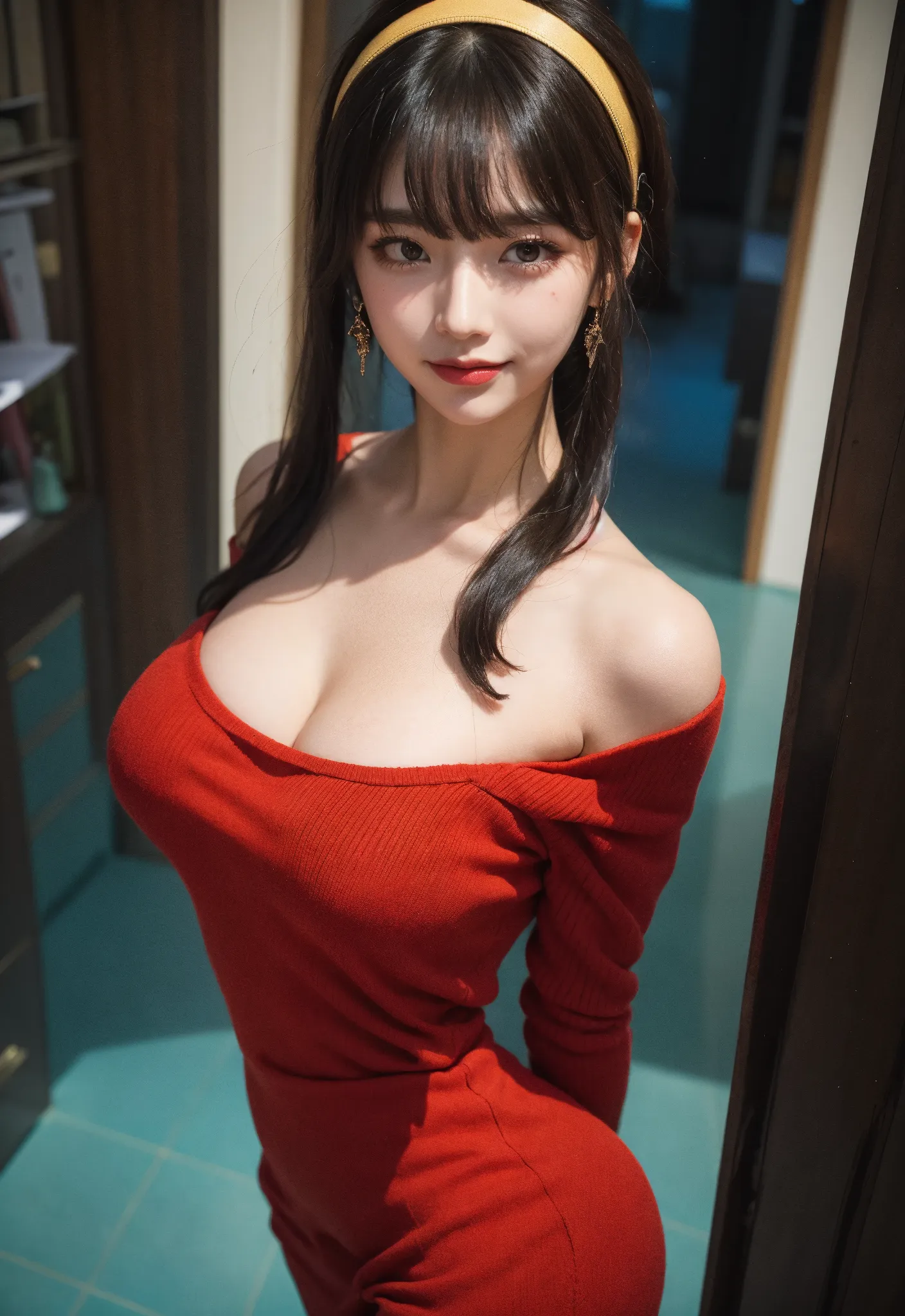 Masterpiece, pretty girl, busty slim firm body