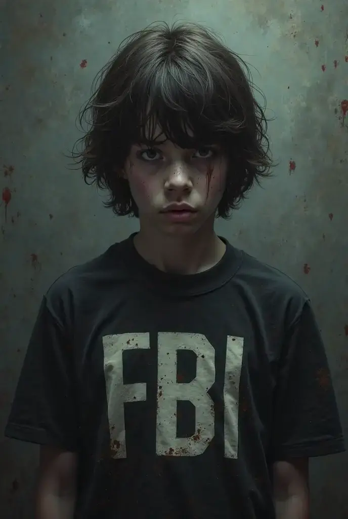 A comedy film in which a boy is caught in a house explosion and emerges covered in soot and wearing tattered clothes.