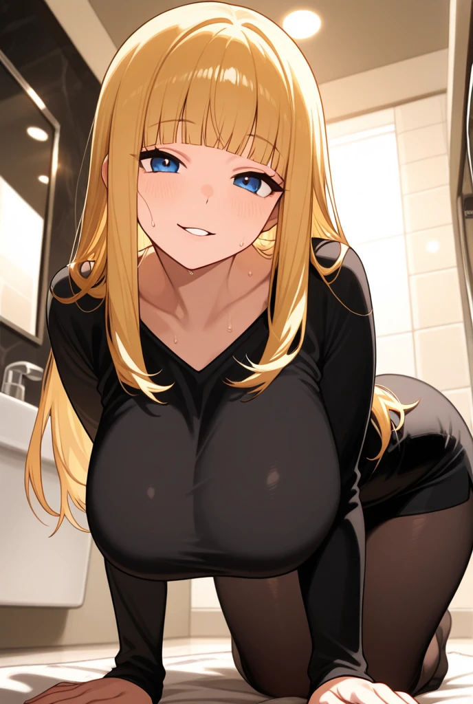 masterpiece、Best image quality、最high quality、man,girl , (light smile, Perfect Face) , independent , Looking into the camera, masterpiece, Anime art style, Cute Characters, Most detailed, high quality、(((light smile)))、Lying in bed、(missionary, 1boy, penis, lying, vaginale, ass pov, spread legs, sex, nsfw)、nose blush、steam、Shiny Hair、Very fine and beautiful bright eyes、Very detailed, clear and beautiful face, Awards, Anatomically correct、((missionary position,man on top, spread legs))、((Troubled face、Embarrassing、blush、Estrus))、Very large breasts,Blonde、Twin tails、Open your mouth、orgasm、tough、I feel
