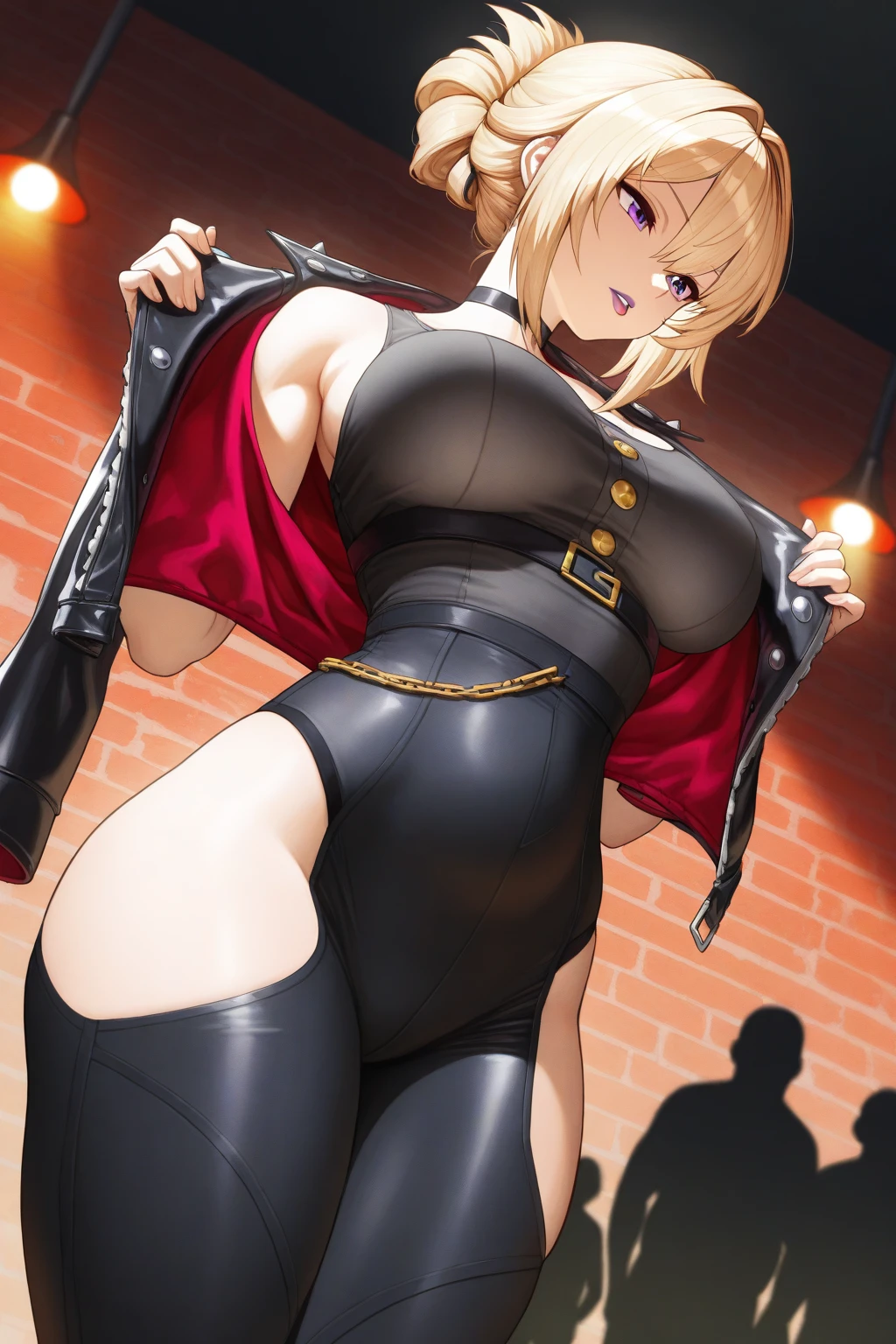 Best Quality,4k,high resolution,Masterpiece:1.2), (ultra detailed), (NSFW is not safe for artwork), (Himiko Toga) (My hero academia Settings), (pose sexual), (realist,photorealist,photo-realist:1.37), (HDR,HD), (portrait), (vivid colors), (long legs), (clearly elongated face), (broad) (Hermosos detailed eyes), (beautiful detailed lips), (extremely detailed eyes and face), bright eyes Dynamic angle and posture, soaked in sweat, perspiration, undressing (long eyelashes), (sharp focus), (physically based rendering), (unclothed), (BIG BREASTS) (open legs), (intense), (expression of intense desire), (motion blur), (elegant), (slim figure), (anime inspired), (bright lights), (sexual), (contrasting colors), (mysterious atmosphere), (action packed scene), (Unique style), (striking), (Handsome), (evocative), (expressive), (Intriguing atmosphere), (giant breasts:1.2) ((Best Quality)),((Very detailed)),Masterpiece,absurdities,detailed face,beautiful face,(detailed eyes, deep eyes),(1 girl),((dynamic pose)), erotic lingerie