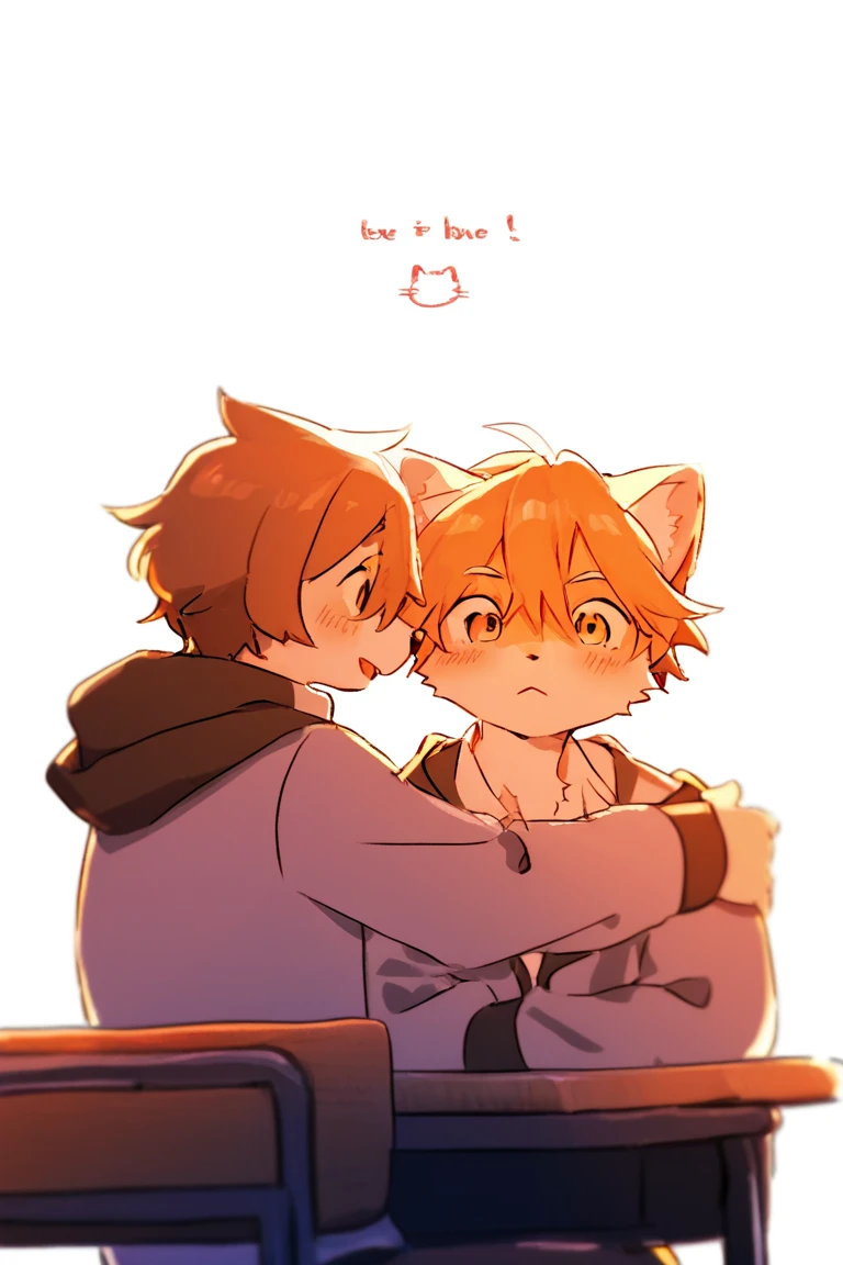 ((((Furry、Shota sucking his friend's dick、Intense 、A lot of semen、))))