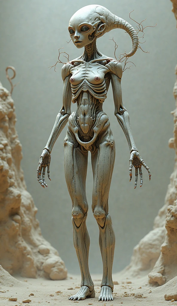 Creature with long arms