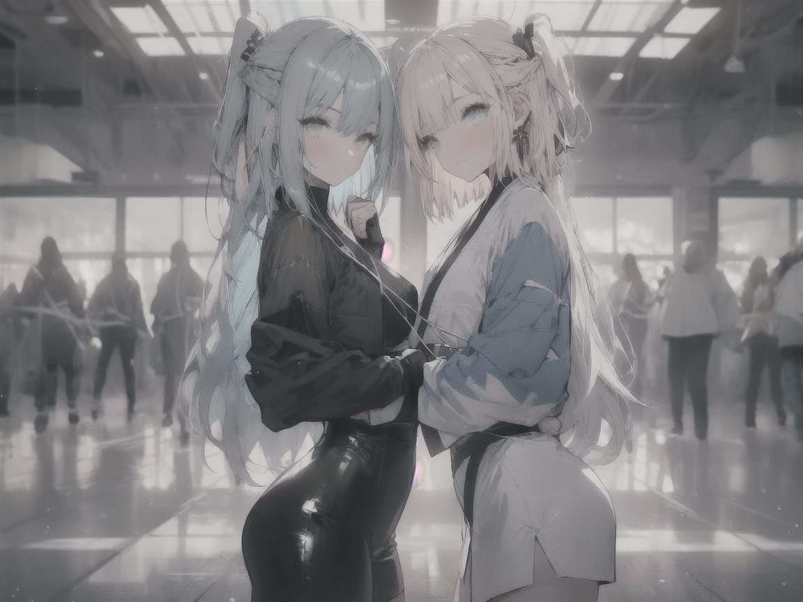 女の子1人, Silbernes Haar, Lange Haare, blaue Augen, mittlerer Brustumfang, Schwarze Kleidung, Taverne, trinken, liegt auf einem Tisch, Geschlechtsverkehr, nass, Suggestive expression