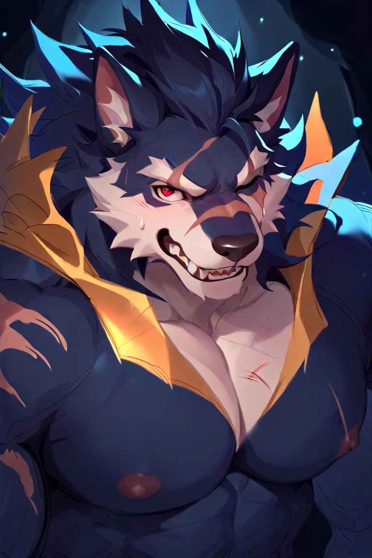 Submitted on e621, by Pixelsketcher, by Bayard Wu, by Thomas Benjamin Kennington, uploaded by Einshelm, Soloist ((((wild))), Peace Wolf, Wild and Furry Arctic White Wolf, [upload to e621], A cartoon wolf with a (blue peace sign) lying on his back on his chest, presenting with open legs,,, White fur, white tassels, red stripes, ((clear blue eyes)), canine, animalization, smile, solo, tail, saliva, genital fluid, milk, numbers, , short gray hair ((portrait)), rest, (detailed chunni wild wolf), (detailed bonifac lighting), (detailed fur), (detailed skin), ((seductive smile)), (male), (curves), [????????], [nsfw], (presented), (silver necklace with blue love pendant), looking at the audience, dynamic pose, ((seductive pose)), rest, ((community on full moon night)) , (Cinematic Lighting), ((Detailed Background)), (Low Angle View), (?????? Focus) ((((Three-quarters View))), (Bust Shadow), [Backlight], [Dusk Ray], [Detailed Ambient Light], [Gray Natural Light], [Belly Ambient Light], (Higher Wildlife Wild Detail), [Realistic Proportions], [Clear Content], [Sharp Focus], (??????????????????), (Shadows), ((Masterpiece)), BREAK