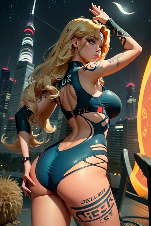 score_9, score_8_up, score_7_up, score_6_up, score_5_up, score_4_up, source_anime, view from the back, ((seductive gorgeous female)), portrait glamour shot, hentai