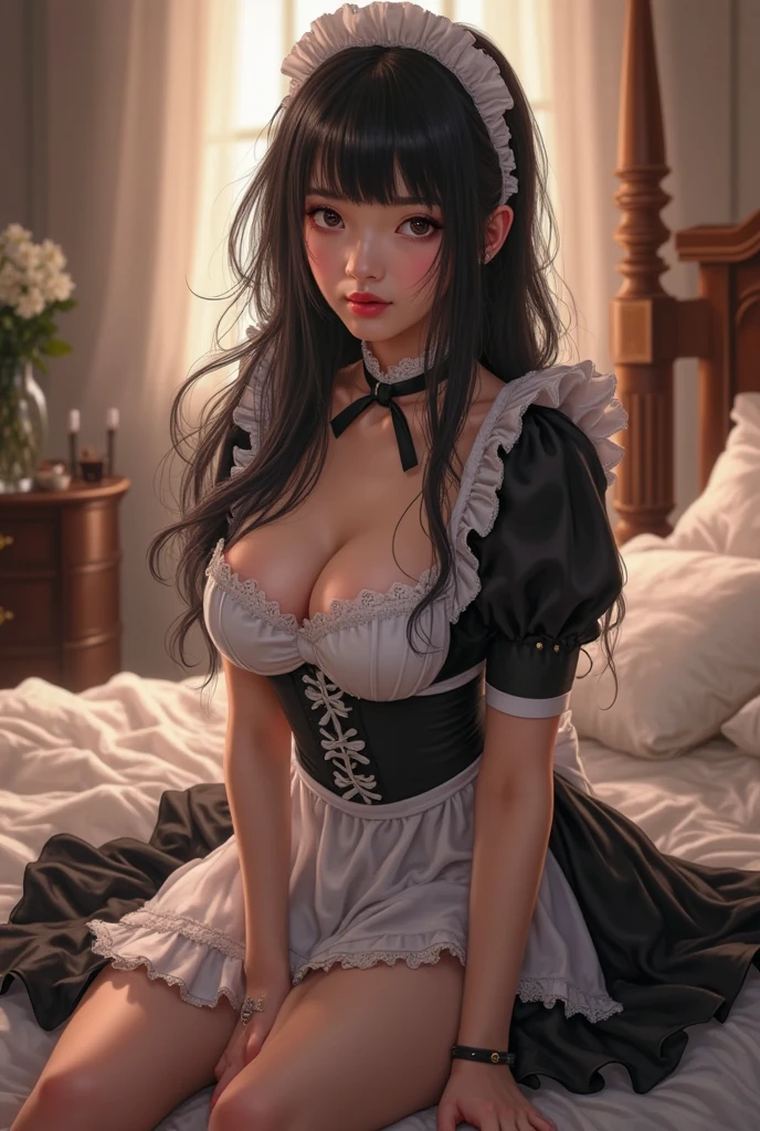 ハードdark gothicメイク、Insanity、deep night sky、horror、black dark eyeshadow、cry、grieve、good skin shine、dark gothicメイク、dark smile、Restless Palace、fragrant beauty、22 years old、lure、expression of intense sexual pleasure、A look of shame、dark gothic、lewd expression、muste piece、best quality、Refers to 5 books、Expression of sexual pleasure in suffering、drunk face、Purple Maid Clothes、mysterious、Noble、A face that is holding back the toilet、Super sexy、loving smile、twin tail hair、jet black ruffle skirt、right blue eye, left eye is red、Gothic bed covered with roses、Super bewitching pose、stick out your butt、platform heel shoes、dark makeup、black lipstick、Stained glass、black metal world、open your legs sloppily、make the world beautiful、sit on a bed of roses、gothic lolita clothes、comb your hair、A little slender、silver hair、long hair straight hair、cute gothic lolita dress、beautiful face、face of elegance、bewitching face、knee high socks、Stained glassが背景、My chest is shiny from a lot of sweat、the room is dark、slender、appropriate chest size、Goth Long Dress、bell sleeve、wizard sleeve、decadent look、sexually excited look、Raking hair、Ritual、gothic ritual、Glossy thighs wet with water、Thighs wet and shiny with oil、unusual mysterious expression、Background of a room filled with roses、dumbfounded expression、Rozen Maiden、body is wet and shiny、Lots of glitter on the thighs、i am sweating a lot、A lot of sweat and stickiness on the thighs、Sweat glistening on your thighs、My whole body is shiny with sweat、pretty sweaty、My thighs are sweaty、my thighs are so wet、My thighs are shiny from a lot of sweat、embroidery is pink、clothes embroidery pink、thigh high socks、Moderate chest size、Get on your knees、put your knees on the floor、knee high socks、copious thigh sweat、Kneeling、open thighs、