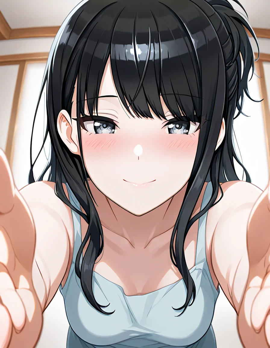 tits、pajamas、underwear、Sweat
