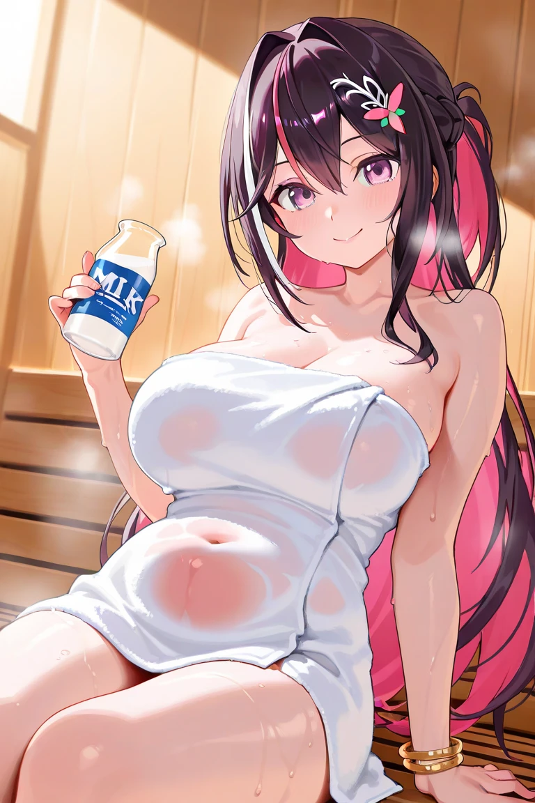 ASAMIKE, red HAIR, PONYTAIL, LONG HAIR, SIDELOCKS, PURPLE EYES,, large breasts, , solo, Abandoned house, Heavy snowfall area, sea , ( Sweating profusely, Love juice, Wet Woman, female ejaculation), empty eyes, crying, nsfw, nipple, naked, Peeing, lactation, projectile lactation