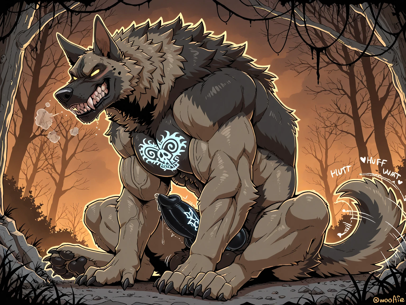 (best quality), (photorealistic:1.2), (masterpiece:1.3), (realistic detail:1.2), highest quality, ultra detailed, 8k, RAW photo, (mature male wolf:1.3), (general),(defeated),(damaged body),(extreme detail:1.3), (gray fur:1.2), facial hair, long hair, white braided hair, (blood:1,6),(elderly:1.2), (emaciated:1.3), nude, (muscular:1.3), (battered body:1.4), bleeding, (heavily scarred:1.4), shackled, (chained:1.4),(chains wrapped around his arms and main body ), (dungeon:1.3), (torture:1.3), (extreme pain:1.5), (semiconscious:1.3), (lying on ground:1.3), (weak:1.4), (suffering:1.5), (dim lighting:1.2)