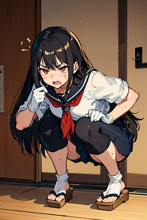 Anime. Girl. Cutie. Slave. Dirty tunic. Torn tunic. Slave collar. Shackles. Barefoot. Cold. Runny nose. Nasal mucus. Snot flows from the nose. Sneeze. Sneezing. Strong, desperate desire to sneeze. She sneezed. Snot flowed from the nose when sneezing. Handkerchief. Cover your nose with your hand. Blows his nose. Urinary incontinence. Urination. Urine. Strong urge to pee. She pees on the floor. She peed herself. Diarrhea. Defecation. Poop. Strong desire to poop. She pooped in her panties. She shit herself. Standing. Slave market. Sneezing fetish. Omorashi. Scat. Full height. Whole body. A high resolution. Ultra resolution.