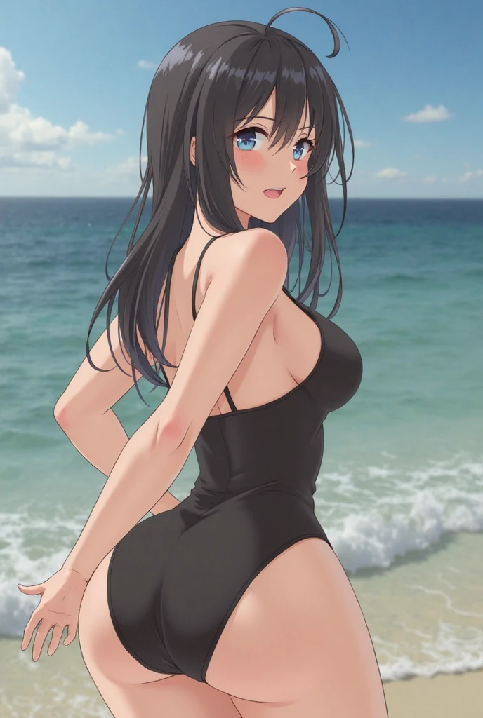 She was an attractive Japan college girl who loved the ocean。She had long, wavy black hair that fluttered in the wind.、Had deep, narrow eyes that sparkled like the sea。Her face is graceful and friendly、There was a delicate nose and plump lips。Her skin is smooth and radiant,、My cheeks were slightly red.。Her body is smooth and graceful.、Had natural curves and balance。She wore a white one-piece swimsuit。The swimsuit is made of cotton.、It felt soft and comfortable。The swimsuit has a halter neck that shows the shoulders and、With Roebuck showing his back、There were frills that added femininity。She wore a straw hat with a blue ribbon on it.、A cool and sparkling intelligence-enhancing bracelet made of glass of the same color as the eyes, and、A necklace made of shellfish that shows a love for the smooth and natural sea.、She also wore sturdy and durable casual and relaxed sandals made of leather.。
She was sitting on a wooden bench on the pier of a seaside town。The pier was surrounded by boats, fishing nets and seagulls。The sea is calm and blue、The horizon was clear and endless。The sky is clear and bright、The clouds were fluffy and white。The background has depth and perspective.、It looked realistic and three-dimensional。(quality: 2) (image quality: 2) (detail: 2) (masterpiece: 2) (official art: 2) (meticulously detailed masterpiece: 2) (realistic in every detail: 2)
She smiled kindly and looked at the camera、Showed a warm and sweet personality。She had a book on her lap。The book has a colorful cover with a picture of a mermaid.、It is made of paper and、It felt new and exciting。She opened the book and read the words softly。The words sounded like a fairy tale。She was holding an ice cream cone in her right hand。The ice cream cone has vanilla ice cream sprinkles on it.、It is made of milk,、It felt cold and creamy。She licked it with her tongue。It felt cute and playful。Although her eyes were expressive and charming,、At the same time, it also had a subtle charm that calmed the viewer