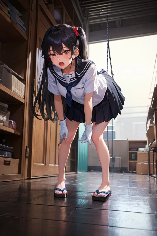 (Unity 8K Wall Pace),(Highest quality),(High resolution),(Very detailed),(Perfect Anatomy),(1 male、1 female),Vagina Penis,Japanese,(detaiils),mature,housewife,15 years old,Black Hair,French Twist,Small breasts,Woman standing on top,(school uniform),Sex with a man,Hands tied above the head,tightly bound udder,Open your mouth and scream,orgasm,Pubic hair remains,Pubic hair is a lot,room,usually,Sweaty skin,Pussy juice,