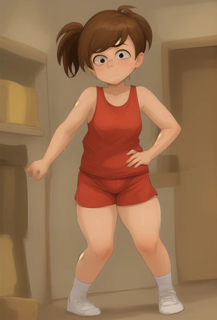 attractive korean woman, ripped muscle, muscular body, small breast, pale skin, smile(blush), nude, necklace, sixpack abs, [ultra detailed skin:1.2], brown hair, wavy hair, 8k uhd, pussy, full body, crowd, public, night, standing, Slightmuscle, pubicb hair,