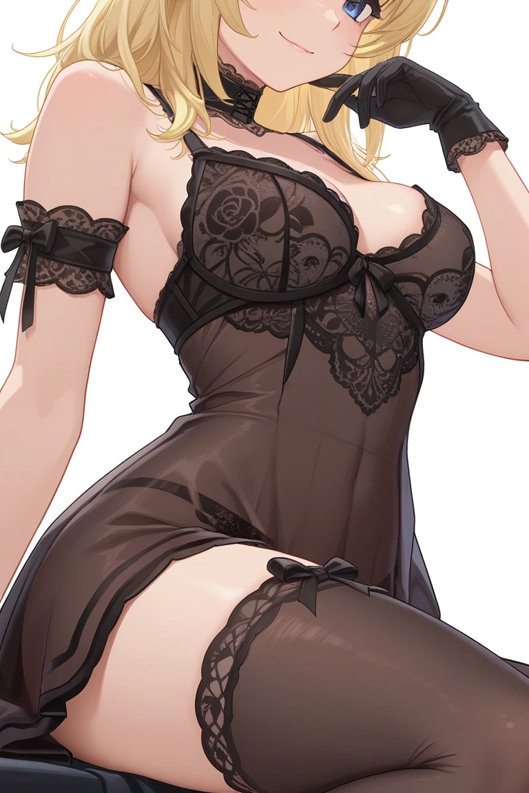 Garter belt emphasis、beautiful mature woman、short hair、29yo、Beautiful butt、beautiful eyes、Innocent look、Get on both knees