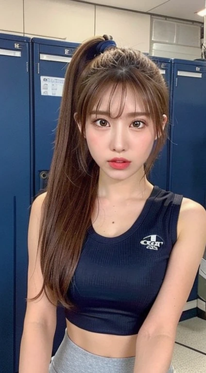 brunette color hair, hair pin, Water-colored eyes, modern, Realiy, 8K, super detailing, hyper HD, hyper HD, hyper HD, hyper HD, hyper HD, retinas, ctextured skin, high detal, high qulity,South Korean beauties，with fair skin，largeeyes，Pure，Yunxi’s face shape in the perfect world