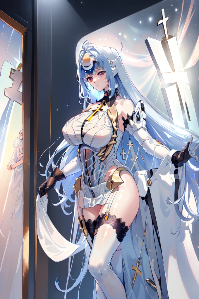 semen,（semenで出来たスーツ）,Sticky，Sticky,semenで出来た白濁色のスライムスーツを着たエッチな女の子,Glowing Skin,See-through body