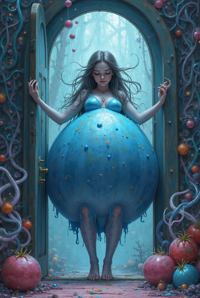 (((Highest Quality in 8K))) (((Muslim Hijab Girl)) (((Beautiful Muslim Pregnant Naked Girl))) Sitting with her legs spread, her pussy was exposed and her pussy was clearly visible ( ((There was a monster with horns))) (((Her pussy juice was coming out))) (((Cum was coming out of her pussy))) (((Several monsters with long tentacles - Like an alien's tentacles))) (( (in the dark mysterious forest))) a miserable life A face full of lust and chains (((Realistic proportions))) Flawless, realistic, 30-35 years old, perfect, big breasts, beautiful breasts.
