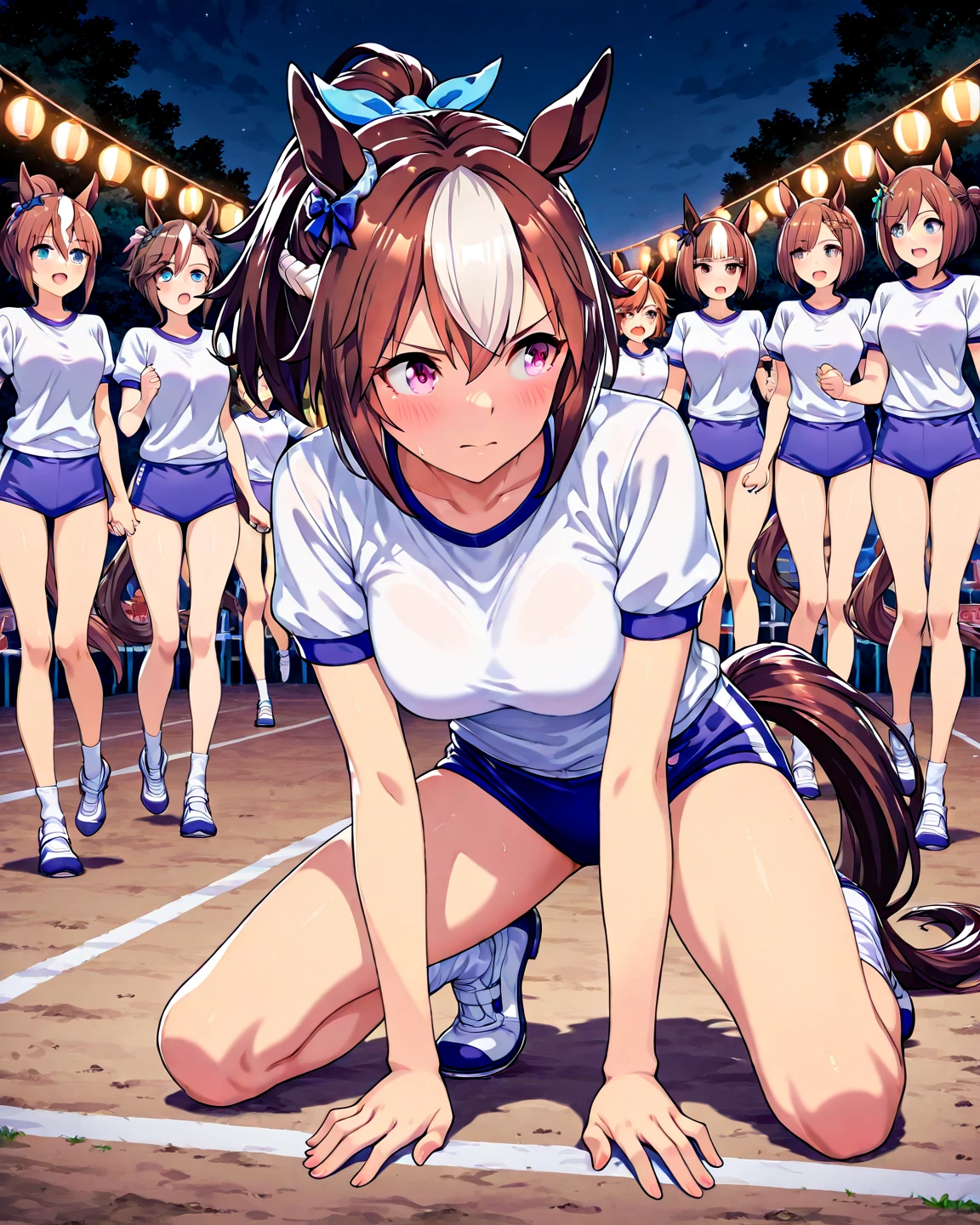 Highest image quality 8K、top-quality、masterpiece)1.2、(realisitic、Photorealsitic)1.4、ultra-detailliert、1girl in、cute little、独奏、Picture-like images、Science Ninja Team G3 Jun's Kick、rialistic photo、Beautiful facial features、Left hand near the head、beautiful thigh、Nohel、Wearing a pink leather miniskirt.、Brilliant kick, White panties are visible、Pink Leather、Pitch Pichi、Beautie、I took off my helmet、Longhaire、Beautie、Dramatic style、, poneyTail, 80s anime ova style, Retro futuristic