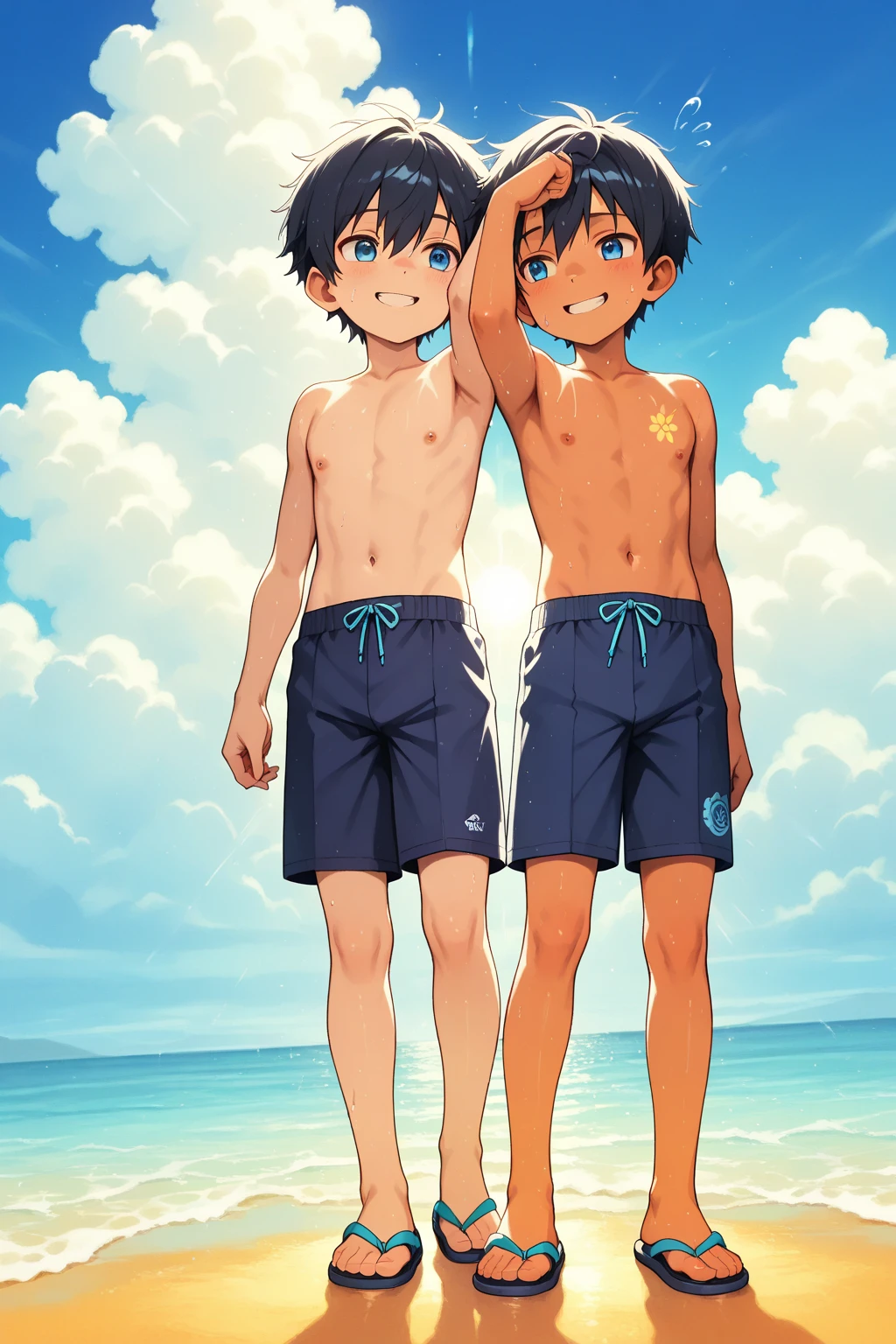 Boy in bikini high resolution HD 4K
