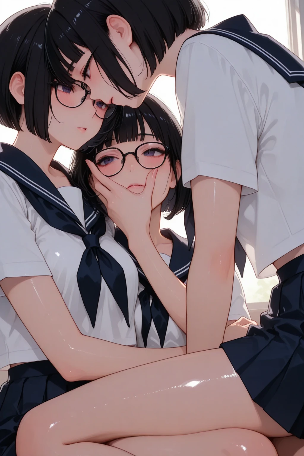 ((Nude)),masterpiece,high quality,,a photo of girl,blowjob,nsfw,1girls,fellatio,((Kindergarteners)),((Young Girl)),((Pedo)),((open vagina)),Hyottoko blowjob,open pussy