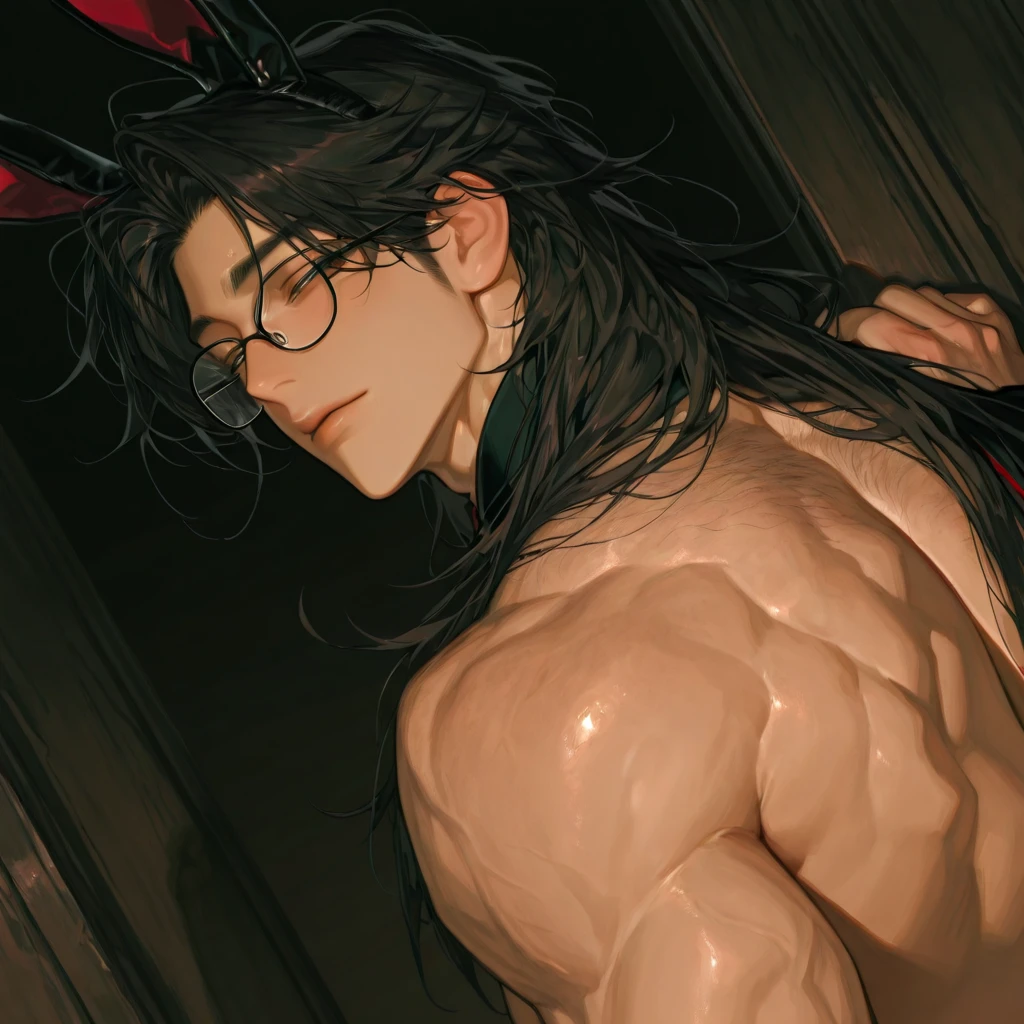 {best quality}, {very aesthetic}, {ultra-detailed}, {best illustration}, nsfw, ((2 boys)),solo focus,spread legs,pov hands,white long hair,Fox ears, anal, man, penis in ass,(Cum in anus),(cum in ass),Long Bangs,Completely naked,The anus is swollen and the penis is inside,slim body,slim chest,Gold and Jade,Sperm on the tip of the penis,yaoi,boys love,otoko no ko,faceless muscular male,Late Night,dim,orgasm,Pale skin,((The waist is grabbed and a penis is inserted into the anus)),Provocative beautiful face,Decadent,open mouth,A faceless muscular man grabs her thighs and spreads her anus,((plump lips)),(anal sex from behind),No tear bags,(Drooling)