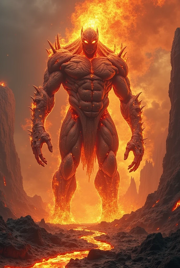 A villain that is made of lava