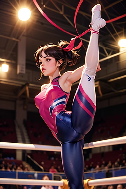 Female wrestler