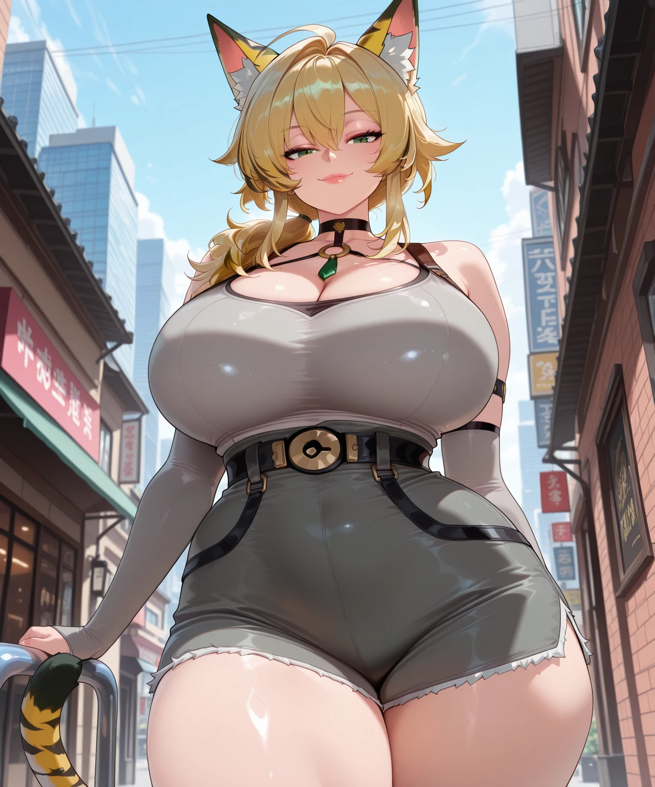 (mejor calidad,4k,8K,high resolution,obra maestra:1.2, junkotvv,(( pelo negro, orejas de gato, ojos rojos)), (red eyes), ultra-detalleed, Bowsette (ojos rojos), como una universitaria bailando por el campus., strutting with his stuff, Sonriendo y riendo, coqueteando con el espectador, seducir al espectador, Pechos grandes, cintura delgada, el pelo largo y negroo, campus universitario, calle publica, luz, hdr, 8K, absurdos, cinestill 800, Sharp focus, agregar_detalle:3 (mujer solitaria) sophiedee, koopa gal, chica tortuga,  porn session lighting, bien iluminado, completamente iluminado, estilo pokemon, reino de los hongos, Nintendo, El mundo de Super Mario, privado_regazo_bailar, luz brillante