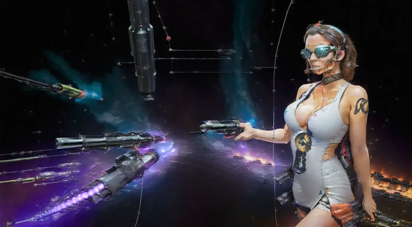 DonMH010D15pl4y, counter strike gaming, photorealistic, realistic skin textures. (((1girl, solo, alone))), female explorer, large-breast:1.2 slim:0.6 body, cleavage:1.1, sexy lingerie with jacket, (black sunglasses), (((holding a pistol))), dynamic pose, (half-body thigh:1.1 level medium shot), mysterious fog, cinematic lighting, ray tracing.