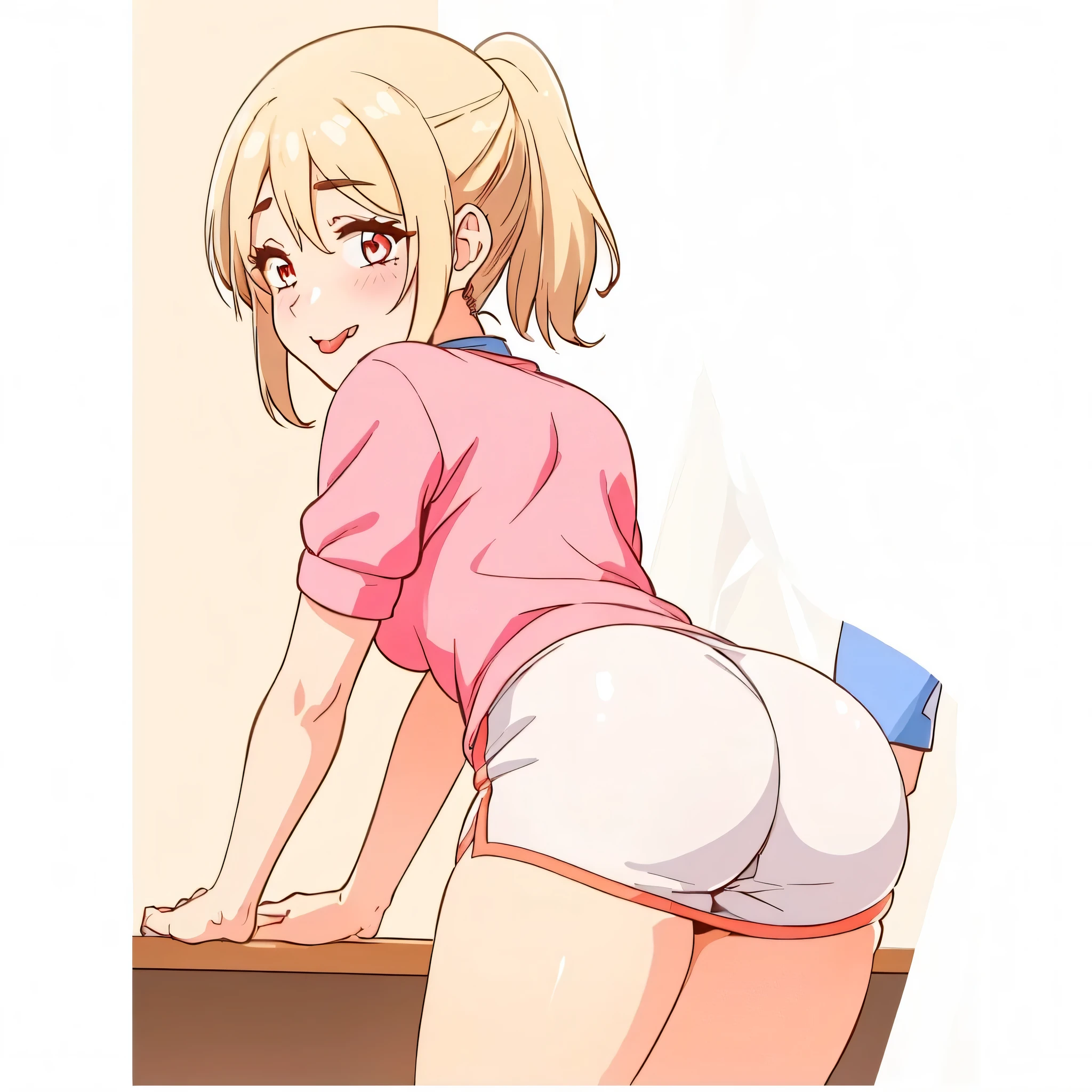 Naked girl, One girl, Blonde, It costs exactly, sexy, Small breasts,Little ass