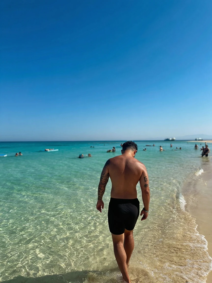 Middle eastern man with 20% body fat