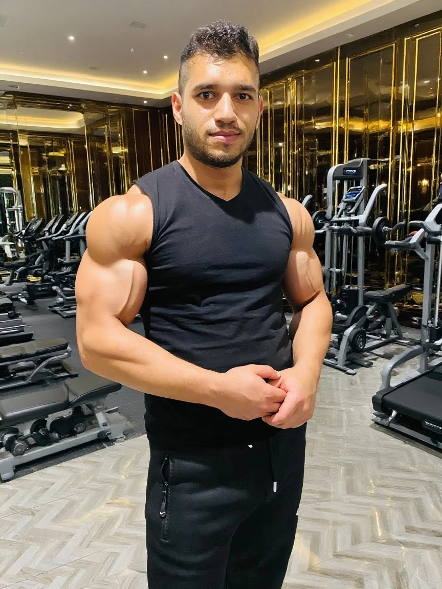 Harry Potter resolving by brute force, muscular body, wearing nothing, one pair of pants, Hogwarts in the background, shouted expression, body with well-developed biceps, muscular, muscle posing, centered depiction, golden body, golden skin, round glasses, high quality, on the ground,Harry Potter resolving by brute force, muscular body, wearing nothing, one pair of pants, Hogwarts in the background, shouted expression, body with well-developed biceps, muscular, muscle posing, centered depiction, golden body, golden skin, round glasses, high quality, on the ground,