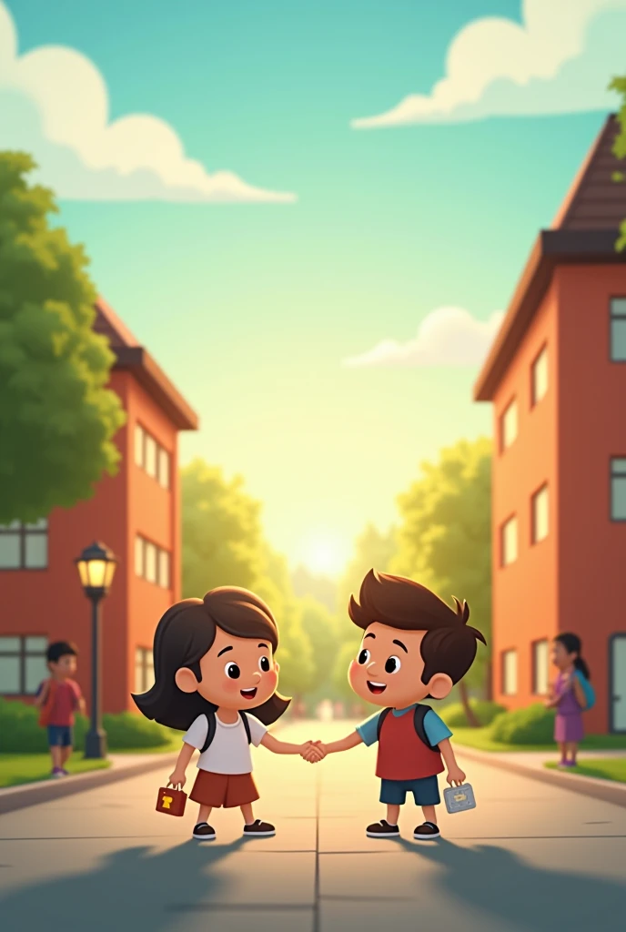 drawing where the central theme is tolerance, They can be actions where it is tolerable. They must be so that a  child can understand them.