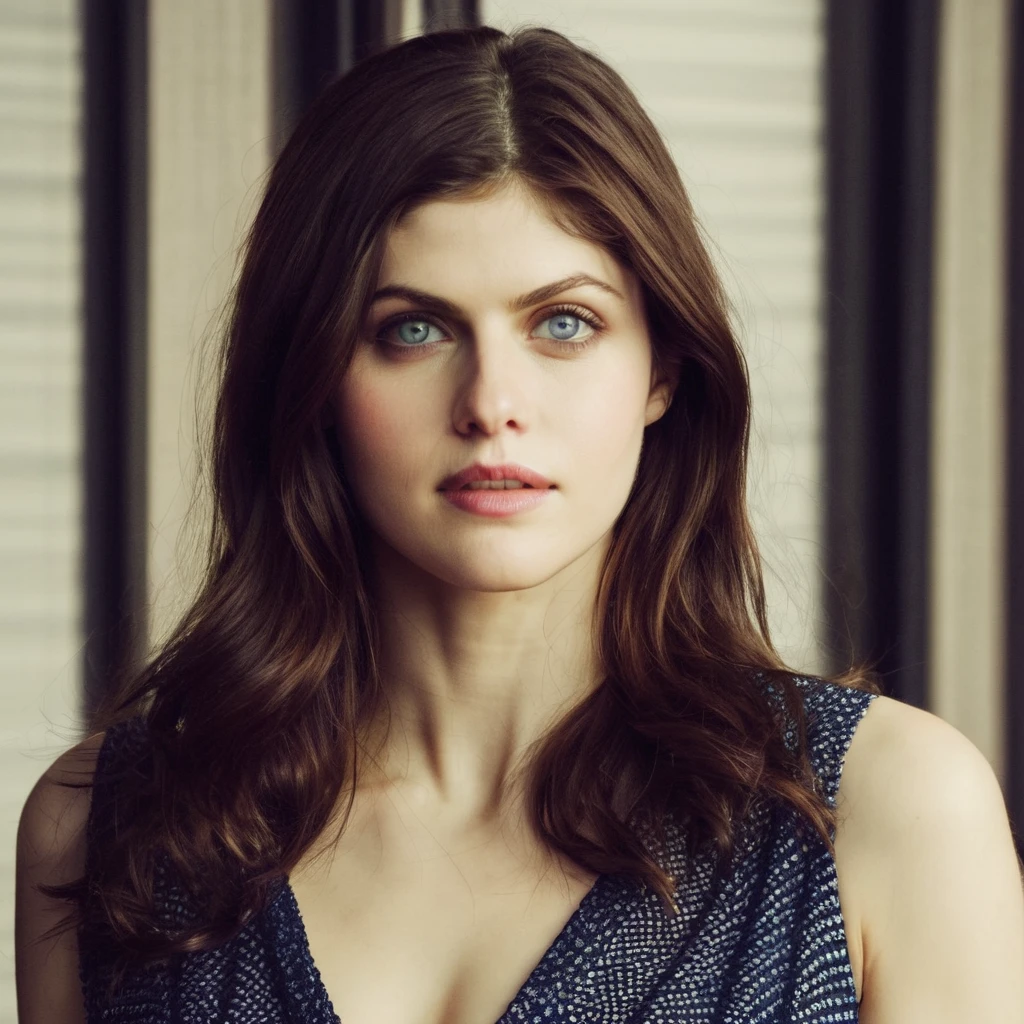 alexandra daddario,ultra realistic, masterpiece, 8K HD, upscale, modern, realistic, fine detailed, Canon EOS R3 display result, artistic, 1girl