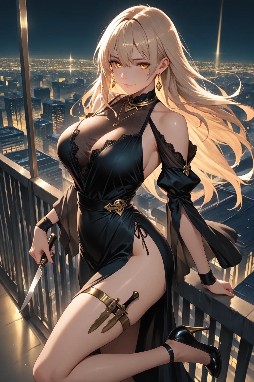 Giant beauty bigger than skyscrapers、very small metropolis, Miniature metropolis,  one person&#39;s, (Destroying the metropolis:1.8), macro Giant,Crossing your legs, Focus on the feet, Very detailed, 32K, Very detailed feet, Wrinkled shoe soles, Giant, Focus on the feet, I rested my feet, Very detailed drawing, super high quality,, Hyperrealism, Realistic