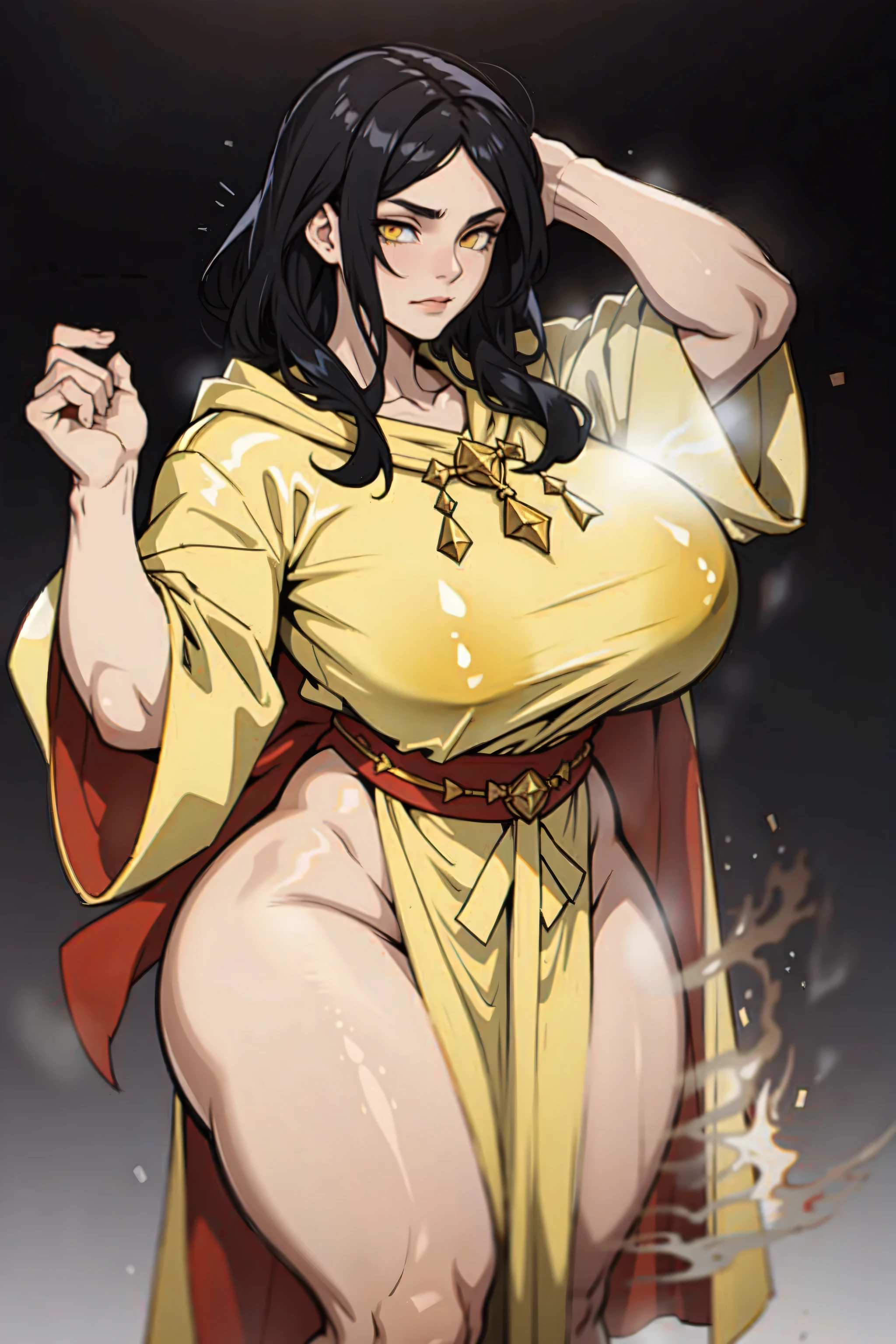 ((tmasterpiece))，(best qualtiy), Bodhisattvas, (((Kannon-za Lotus))), Pudu sentient beings, The embodiment of sadness, Buddhist deities々, A half body, (indian style), (独奏, girl1.2), ((pregnant women with, Stretch marks)), ((peony tattoo below the navel)), ((full body button tattoo)), Nankai Dojo, (transparent white silk robe), White ribbon, White veil, (White loincloth, Features of Stain Mine), (Gold metallic tie-around stiletto sandals),  {{steam}}, Pale face, (very big golden blue eyes), (glossy red lips,), (ample, shiny long black hair), black pupils, Cross-legged meditate, paleskin, (((ample, gigantic breasts, large areolae))), (Perfect facial features，Perfect meat), sidelong glance , (((ample, Perfect muscular body))), (six packs, Chiseled abs), ((Feminine slender and small legs)), Female Bodybuilders, Mother, ((Style, White lotus background)), Fair skin, Cross-legged meditation, without desire and desire,Create a sacred atmosphere, coil dragon bread, infinite mana, Ancient Chinese aristocracy, Beautiful legs, (Wearing luxurious ancient Buddhist decorations), (A number of exquisite white lotus ornaments々), (質感溢れるPerfect meat), Scorching rendering effect, stupendous, Captivating visual enjoyment, ((Best Quality)), ((masutepiece)), Maximum Definition, Multi-layered texture, super detailed, Illustration, (super detailed face), (Perfect face), Clear texture, Fine texture, (Full body portrait), (Clean lines), Ultra HD detail display, Excellent image performance, High-quality Illustration, perfectly fit、Harmonious tones, Deep lines, Precise brushstrokes, Strong three-dimensional feel and delicate fit, Great color matching, Intricate details,