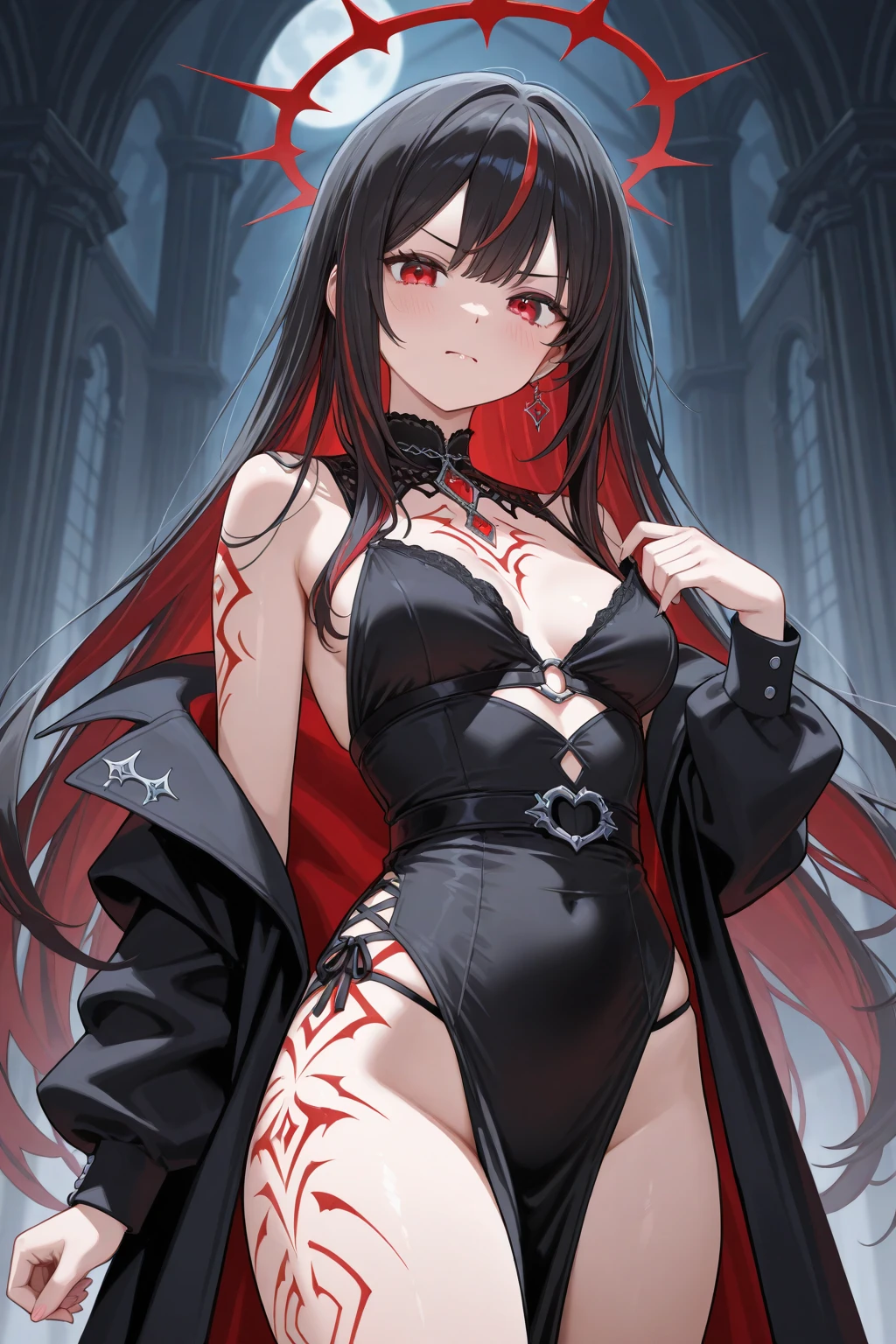 a woman with horns, black dress, osing for a picture, black horns queen demon, beautiful succubus, beautiful elegant demon queen, portrait of a female demon, artwork in the style of guweiz, fantasy art style, portrait of demon girl, horns and red eyes, succubus | medieval, fanart best artstation, wlop rossdraws