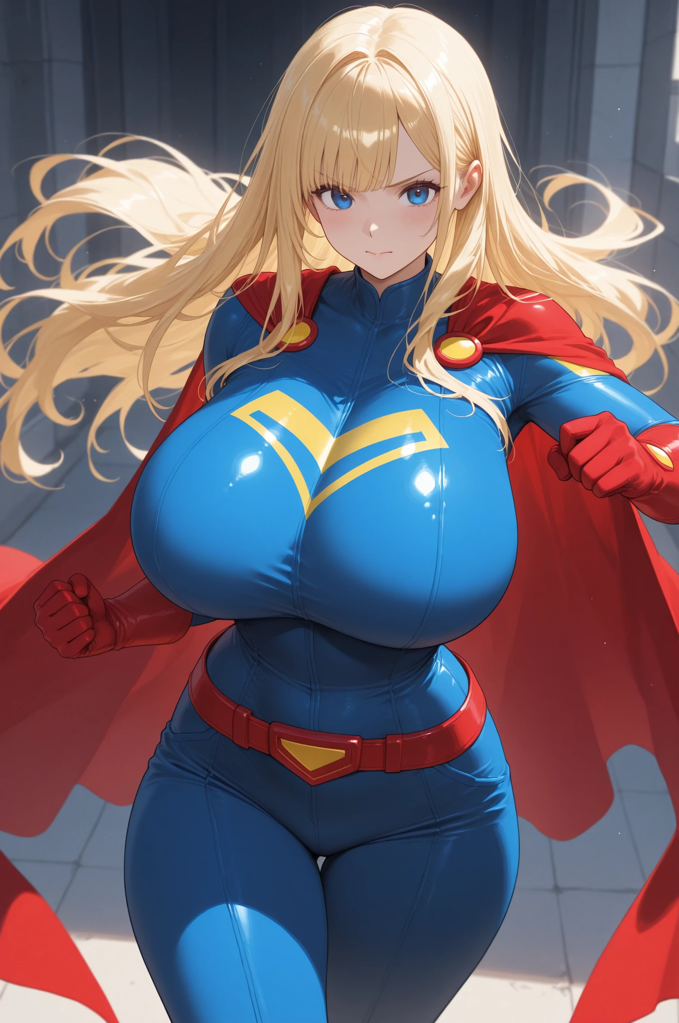 (Supergirl:1.1) blond,Blue tights, Red skirt, Red cape, Red high heeled boots, (Superman Symbol on Chest:1.5), Bare legs, huge tit, Plump crotch, Fitness model, Ruddy cheeks, perspire, Sweaty, The whole body is soaked with clothes, Wheezing, Mouth open, Reveal a shy and nervous expression, cleavage, Stand on a crowded bus, Caught by a group of men, grabbing the breasts, A crowd stared at her intently, A lot of male arms, POV hands, assisted exposure, pulled by another, lifted by another, undressing another, Catch, Pulling, clothes pull, bra pull, Shirt pull, was raped, ((Pumping through clothing:1.5)), ((She was held from behind by a man:1.5)), ((She was grabbed by the chest by a large group of men:1.5)), ((The man presses his chest against the woman's back 1)), ((She was grabbed by a large group of men on the buttocks:1.5)), ((very large crowd of men around her:1.5)), ((The crowd was all men)), full bodyesbian