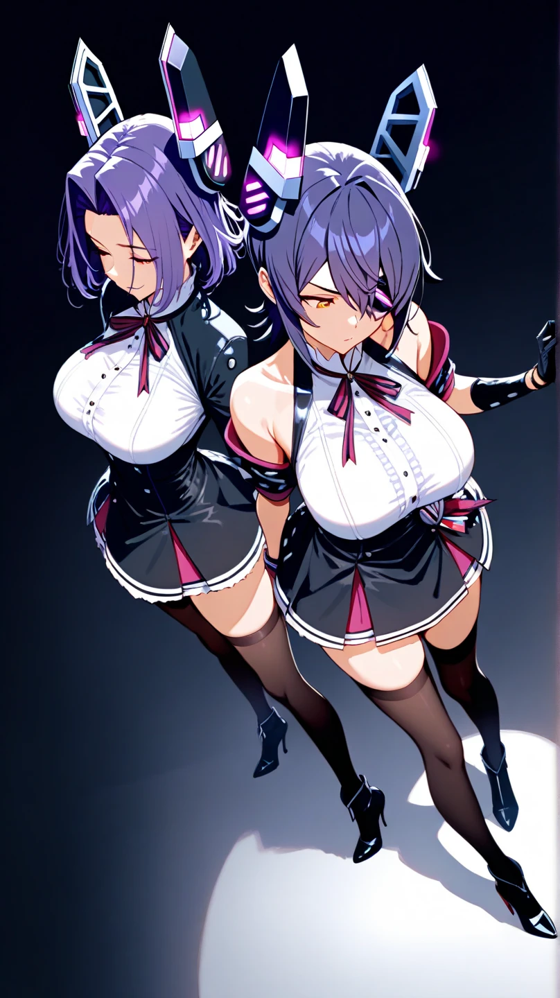 masterpiece, high quality, , Very detailed, 超high quality, 8K,
Ayane, Red Eye, Purple Hair, short hair, Removable sleeves, kimono, Purple knee socks, mini skirt, Black torn clothes 、Black ripped pantyhose、Dark church at night Sitting in a chair and being restrained sexy Intense Ecstasyの瞬間 mini skirtを履いている A large amount of clear mucus splashes out Put a black blindfold on both eyes Large amounts of clear fluid spurting from the genitals Thin legs Intense Ecstasy Big Breasts Multiple vibrators attached to genitals and breasts Slim figure Surrounded by many women、high quality CG Tone Dim lighting、Please open your mouth wide trembling、Lesbian、slimy、Lotion is used by many women、Wriggle your body、Clear fluid spurting from the genitals into the air、Torn black panties、scream、Turn your face back