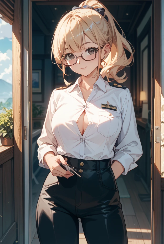 highest quality、(real、photorealistic:1.4)、(RAW photo:1.2,(Curve,Model,glamor:1.5),Beautiful breasts,(from below:1.2),(from side:0.9), ((Face)), (Close-Up:0.4), ((looking at viewer, holding a cup of coffee)), highest quality、(real、photorealistic:1.4)、(RAW photo:1.2),highest quality,(masterpiece),(((Whole body image))),(a 18yo girl), (Highly detailed face),Slightly round face, (Tan brown face:1.0), Boyish beauties, beautiful face, Beautiful lips,Baby Face,(Big eyes),((black,hair,long pony tail hair)),thin pubic hair,cute,lovely,(strong silver hair:1.2),(blunt bangs),(Brown skin:1.0),(Military uniform, bulletproof jacket),nice companion,delicate body、thin legs,beautiful black dress,black gloves, black thighhighs, white panties,(double breasted,under bust:1.2)in the kitchen Woman in survival mode,Sexy thighs,Heat,Sweat heavily,Tropical forests,During a break,sit cross-legged on the ground,The way the light shines is beautiful, Beautiful buttocks,(with sparkling eyes and a contagious smile),little open mouth,black suspenders,Bulging big,breasts,walls: Black miniskirt,garters,Gaze,Small face,bangss,holster,Beautuful Women,hands up,leg holster,Gaze,black boots panty shot, provocation,flank,flank sweat soio,arm,,narrow waist,(with sparkling eyes and a contagious smile),her thin pubic hair, looking at viewer, pose muy sexy"