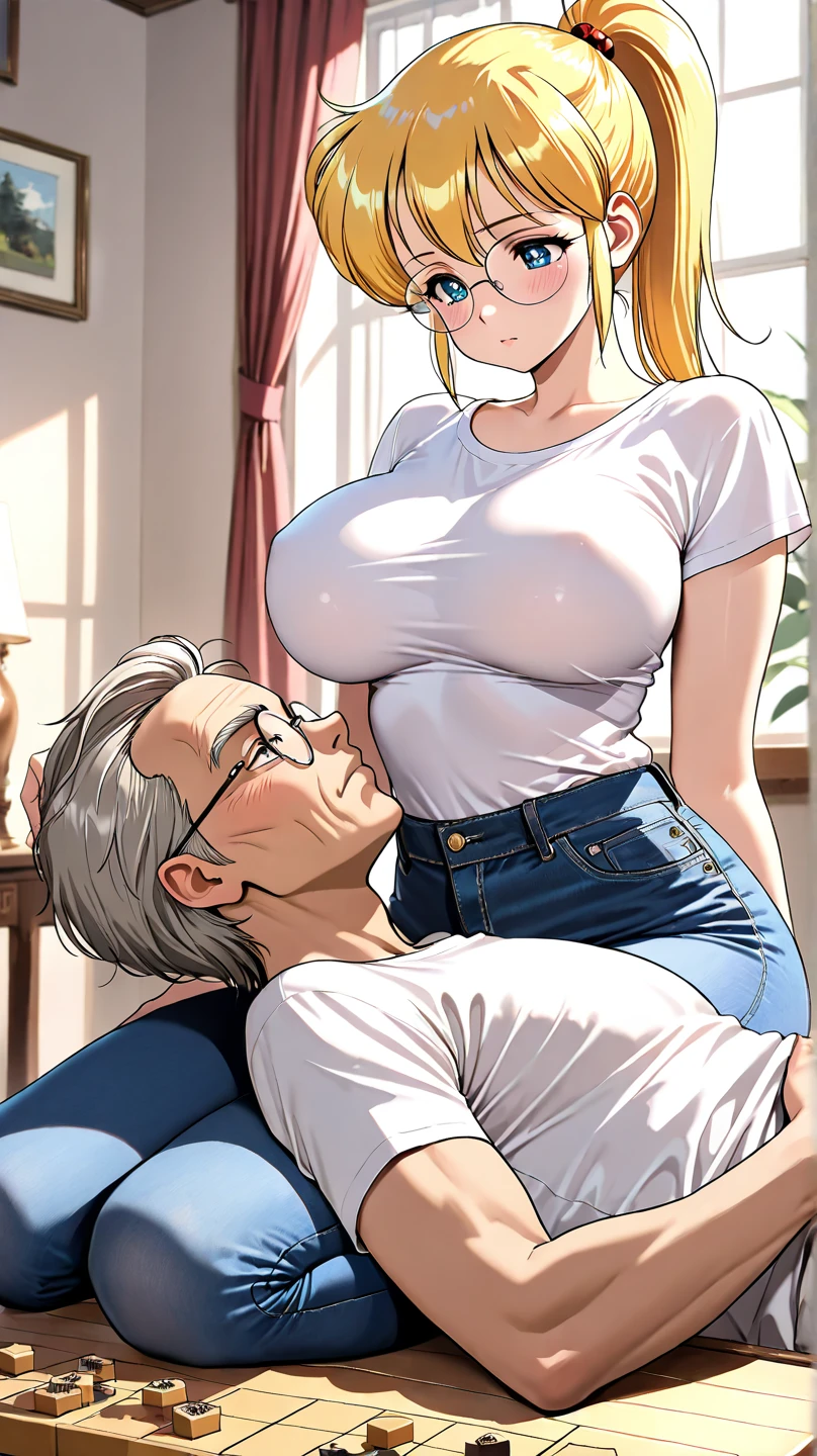 Maria_virtual, Mother and son, Mother and son,  mom seduces son, Arafed woman wearing a White bra top and jeans posing for a photo with her 9 year old son , White bra,  seduces boy , Beautiful appearance, Arte Pinup, Beautiful and seductive anime women for sons, My son's gorgeous  figure , Beautiful photos of  women seducing boys , Beautiful cartoon art, Beautiful female body,  model seduces boy,