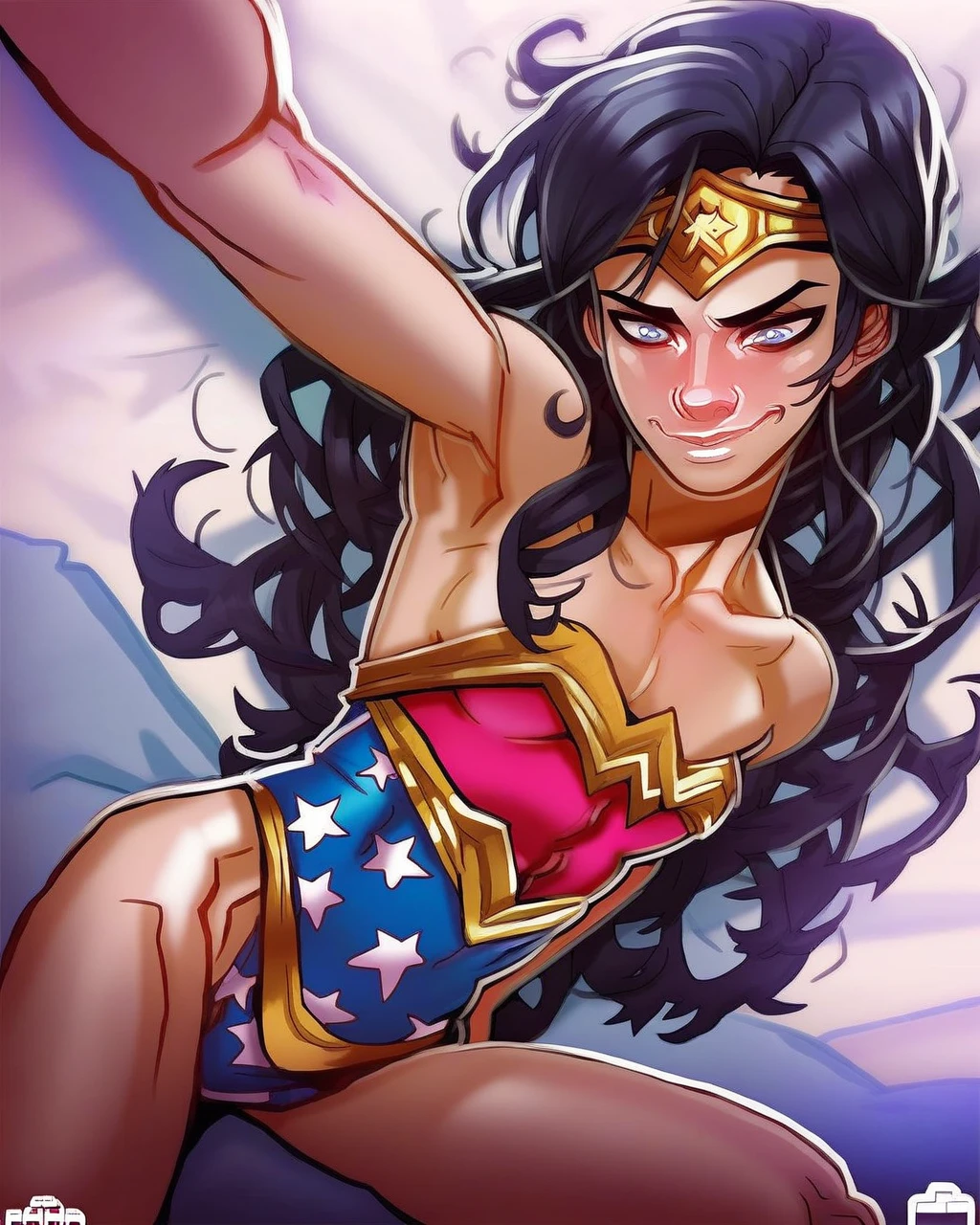 Wonder woman teen titans Make a hand job