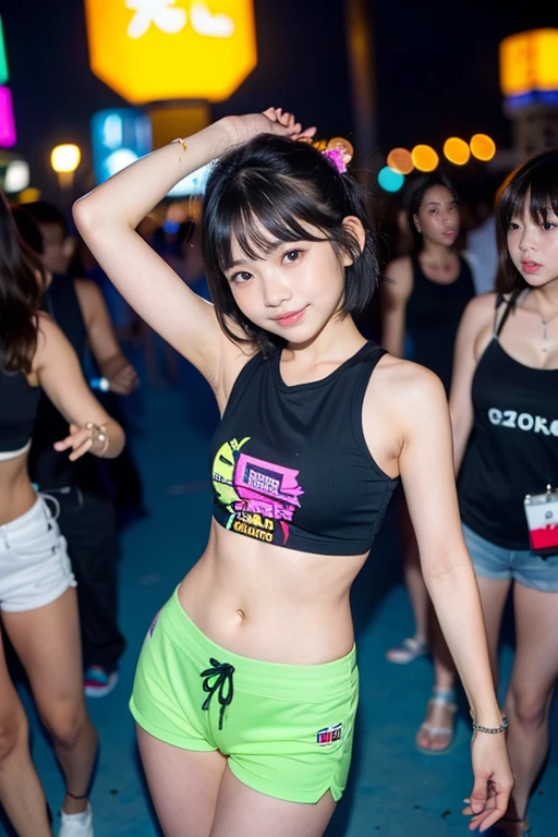 (((Micro bikini that accentuates sexy breasts:1.75)))、(((Sexy knee-highs:1.35)))、((((Emphasizes the sexy crotch:1.35)))、((((Spread your legs wide、Touching the thigh、Showing off your crotch、Thin pubic hair sticking out、large pointy breasts))))、((Boyfriend and girlfriend having sex in missionary position:1.5))、((Sexual pose:1.5))、((Spread legs POV:1.5))、、Browsing Caution、(Humans are biologically correct、references) 、 lose extra limbsslim limbsextra numbersmutated hands and finger fusionfingersslim bad handslong necklong body anatomybad deformationbad deformation no extra breasts、Not Futanari、(masterpiece:1.2), Super detailed, Ultra-high resolution, (Realistic, photo Realistic:1.37), High-definition RAW color photos, Professional photos, Very delicate and beautiful, Very detailed, In detail, Large file size, Very detailed beautiful girl, Very detailed face, Very detailed eyes, Very detailed skin, Very detailed nose, Very detailed mouth, Perfect Anatomy, Very detailed背景, Glowing Skin, (Famous Japanese actresses:1.2), (Improve:1.25), Flat Chest, (Brown people, Dark Skin, Blonde:1.55), Dynamic Lighting, (whole body), (rvst:1.2), Rave Makeup, Labor Girl, (Exudes an aura of charm with confident and stylish poses:0.6), laser, Dance Floor Background, (smile:1.4), (Browsing Caution:1.2), Underarm,
